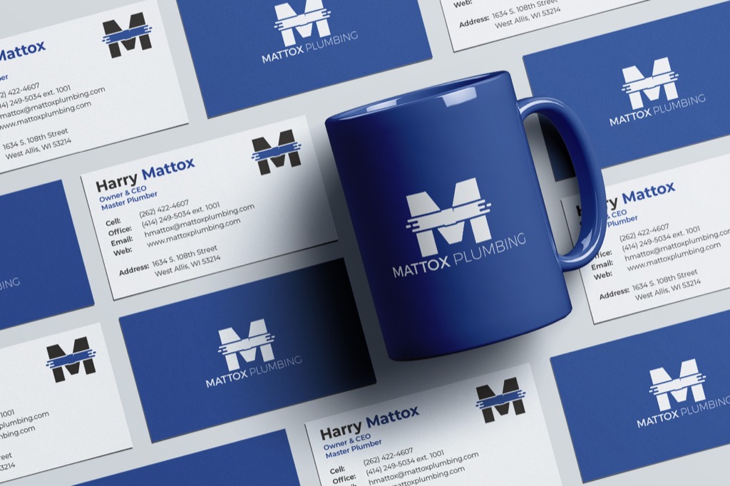 Mattox Plumbing branding
