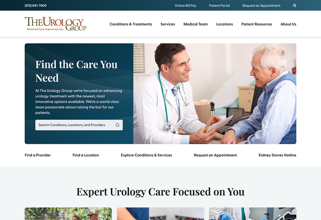 Urology Group website